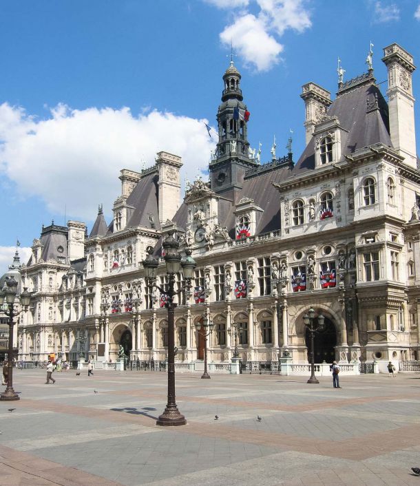 city ​​hall Paris